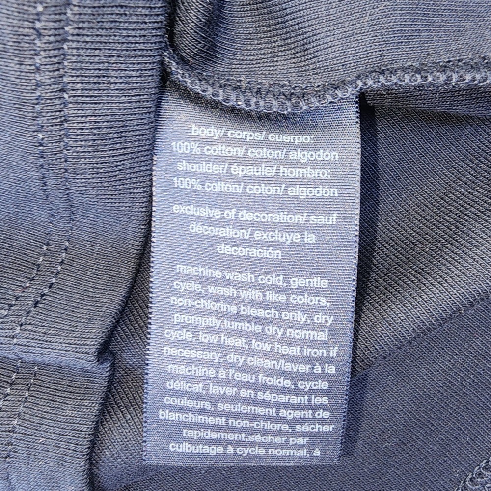 Tommy Hilfiger‎ Ruffle Shoulder Tank Top Navy Blue Striped Straps XS NWT Preppy - Picture 6 of 10